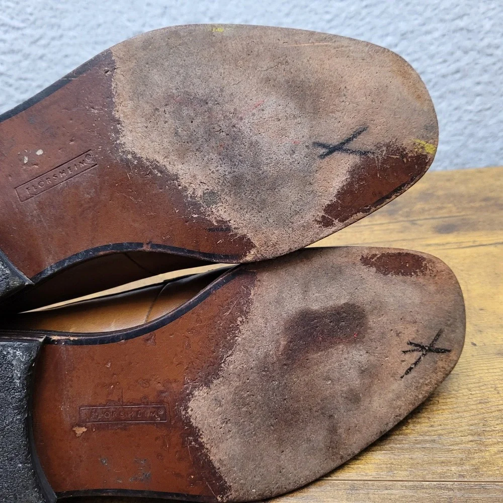 Florsheim‎ Mens Tassel Loafers Leather Dress Shoes Brown Size 10 India